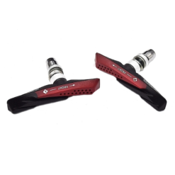 Elvedes Patins de Frein V-Type 72mm - Compatibles Conditions Humides et Sèches - Haute Performance