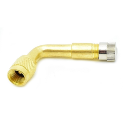 Vélo Original Adaptateur Coudé Avec Bouchon Pour Valve Schrader De Vélo - Compatible avec Toutes les Pompes à Vélo