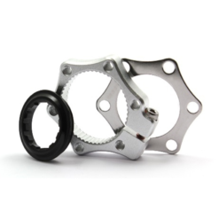 Shimano Adaptateur Pour Disque Moyeu Centerlock 6 Trous - Compatible Freins à Disque Vélo