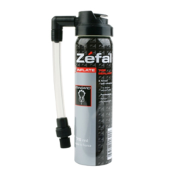 Aérosol Zefal 75ml - Réparation Rapide de Crevaison pour Vélo - Facile à Utiliser