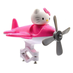 Funecobikes Avion Jouet Hello Kitty Pour Vélo Enfant - Accessoire Ludique et Coloré -Ventes de pièces de vélo avion jouet hello kitty pour velo enfant 4