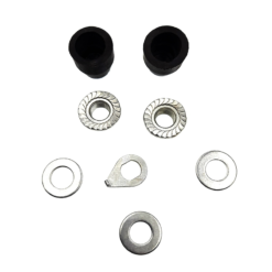 Bikkel Bikes IBee Écrou D´Axe Roue Avant avec Protège Capuchon - Noir | Pièces Détachées Vélo -Ventes de pièces de vélo bikkel ibee ecrou daxe roue avant incluant protege capuchon noir 2