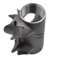 Funecobikes Boite De Pédalier Acier 31,7x28,6x22,2 Sortie Droite MTB - Compatible Vélos BMX et Fixie -Ventes de pièces de vélo boite de pedalier acier 317x286x222 sortie droite mtb 3