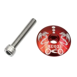 Vélo Original Bouchon En Aluminium Avec Vis Pour Potence De Vélo - Pièce Détachée Haute Qualité -Ventes de pièces de vélo bouchon en aluminium avec vis pour potence de velo 3