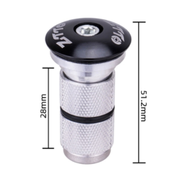 Bouchon Extension De Direction De Fourche Vélo - Compatible VTT, Plongeur ou Aheadset -Ventes de pièces de vélo bouchon extension de direction de fourche velo 1 2