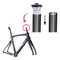 Bouchon Extension De Direction De Fourche Vélo - Compatible VTT, Plongeur ou Aheadset -Ventes de pièces de vélo bouchon extension de direction de fourche velo 1 3