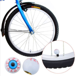 Funecobikes Bouchons De Valve Vélo Yeux - Compatible Presta, Schrader et Dunlop - Lot de 4 - Accessoires Vélo -Ventes de pièces de vélo bouchons de valve velo yeux 5