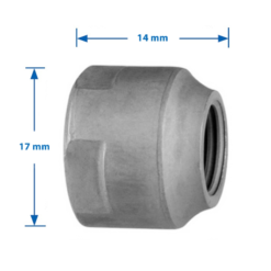 ATOO Boulon Cône Pour Axe De Roue Vélo - Paire de Haute Qualité pour Montage Facile -Ventes de pièces de vélo boulon cone pour axe de roue velo la paire 3