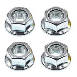 ALGI Boulons Hybride Pour Roue VTT Course - Par 4 | Visserie pour Axe de Roue Vélo | Pièces Détachées Vélo