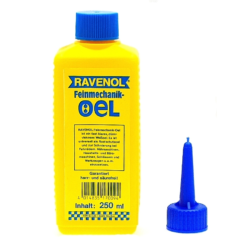 Ravenol Burette Huile Blanche 250 Ml - Lubrifiant et Dégrippant pour Vélo - Entretien Optimal