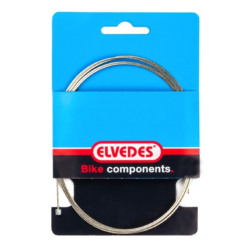Câble de Transmission Elvedes 5000mm 19 Fils Acier Inoxydable Ø1,1mm avec Tête N Ø4x4 - Compatible Vélo