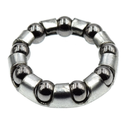 Maxxus Cage Acier 9 Billes - 34 mm pour Vélos Vintage Rétro - Roulement à Billes Extérieur