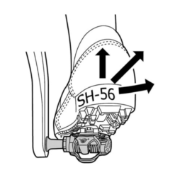 Cales Shimano SM-SH56 pour Pédales Automatiques - Compatibles Vélo Vintage et Fixie -Ventes de pièces de vélo cales shimano sm sh56 pour pedales automatiques 1 1