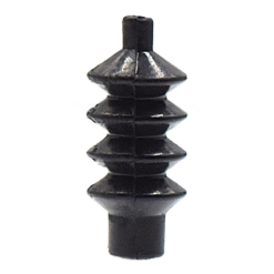 Elvedes Caoutchouc Soufflet Pour Câble Frein V-Frein 35 Mm - Pièces Détachées Vélo