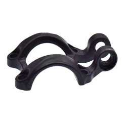 Humpert - Ergotec Capuchon Potence Ergotec 31,8 mm pour éclairage avant Octopus - Bouchon de potence vélo