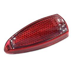 BUSCH & MULLER Catadioptre Arrière Autocollant Pour Garde Boue Vélo - Réflecteur Sécurité Enfant et Junior