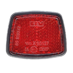 Maxxus Catadioptre Arrière Rouge Rectangle A Visser Pour Garde Boue Vélo - Sécurité et Style pour BMX et Fixie -Ventes de pièces de vélo catadioptre arriere rouge rectangle a visser pour garde boue velo 1