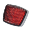 Maxxus Catadioptre Arrière Rouge Rectangle A Visser Pour Garde Boue Vélo - Sécurité et Style pour BMX et Fixie -Ventes de pièces de vélo catadioptre arriere rouge rectangle a visser pour garde boue velo