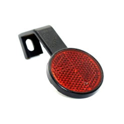 Funecobikes Catadioptre Rouge Pour Cadre De Vélo - Accessoire Sécurité Vélo BMX/Fixie