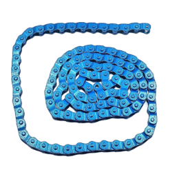 Point Chaine Vélo Demi Maillon Pour BMX, Fixie Et Single Speed Bleu - Compatible avec Vélos Urbains et Sportifs