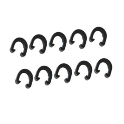 ATOO Clips de Fixation pour Gaine et Durite Vélo - Lot de 10 - Accessoires Vélo