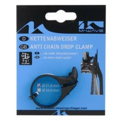 M-Wave Collier Anti-déraillement pour Cadre de Vélo - Accessoire de Protection et Transmission -Ventes de pièces de vélo collier anti deraillement sur cadre de velo 2