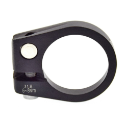 Collier de Serrage de Tige de Selle 31,8 mm Noir - Humpert Ergotec - Compatible Vélo Adulte et Enfant -Ventes de pièces de vélo collier de serrage de tige de selle 318 mm noir 2