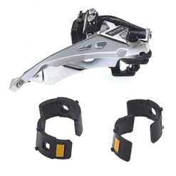 Dérailleur Avant Triple Plateau 6 à 8 Vitesses Tourney Shimano - Compatible VTT et Vélo de Route