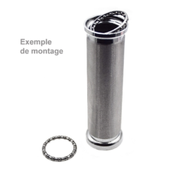 Funecobikes Douille Pivot De Fourche ACIER à Souder En 1"1/8 - Pièce BMX/Fixie - Fabrication Vélo -Ventes de pièces de vélo douille pivot de fourche acier a souder en 11 8 2