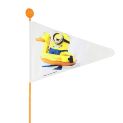 Funecobikes Drapeau Mignon Pour Vélo Enfant - Drapeau de Sécurité Coloré pour Cyclistes Juniors -Ventes de pièces de vélo drapeau mignon pour velo enfant 4