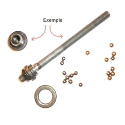 Vélo Original Écrou Pour Axe Moyeu De Vélo Vintage - Pièce de Visserie pour Anciens Vélos -Ventes de pièces de vélo ecrou pour axe moyeu de velo 2