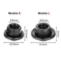 Vélo Original Écrou Pour Axe Moyeu De Vélo Vintage - Pièce de Visserie pour Anciens Vélos -Ventes de pièces de vélo ecrou pour axe moyeu de velo 5