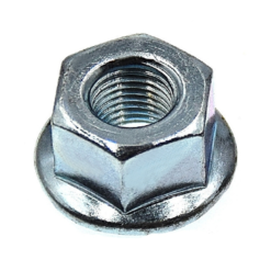 ALGI Écrou de Roue Vélo à Embase Crantée D 5/16 X 26 - Haute Qualité pour Axe de Roue