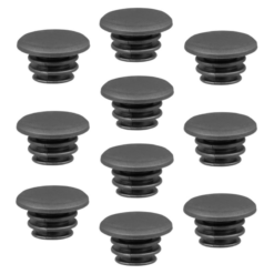 Vélo Original Embout De Cintre VTT Noir - Par 10 | Embouts de guidon VTT | Pièces détachées vélo