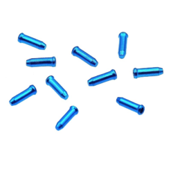 Vélo Original Embouts De Câble à Sertir Bleu - Lot de 10 pour BMX et Fixie
