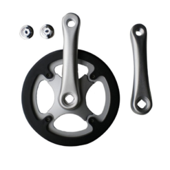 ARCADE Ensemble Manivelle Alu, 42Dts L152 Mm, Double Disque - Pédalier Vélo Haute Performance