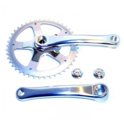 ARCADE Ensemble Manivelle Alu 42Dts, L170mm - Pédalier et Manivelle pour Vélo