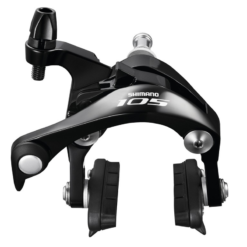 Étrier de Frein Route SHIMANO 105 BR-5800 Roue Avant 49 mm Noir - Freins Caliper Haute Performance pour Vélo de Route