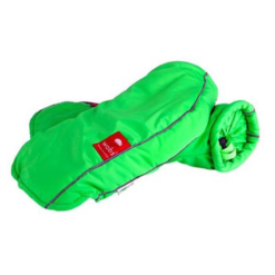 Manchons Contre Le Froid Verts Fluo Green Wobs - Accessoires Vélo Enfant et Junior