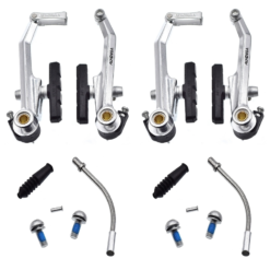 Alhonga Freins V-Brake Pour Vélo En Aluminium - Paire de Freins Haute Performance