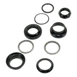 Funecobikes Jeu De Direction à Visser 1"1/8 Noir - Compatible Vélos Anciens, Vintage et Fixies