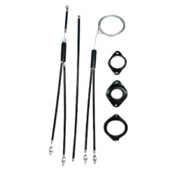 Kit Câbles BMX Rotor U+V Freins Universels + Coupelles Funecobikes - Pièces Détachées Vélo BMX -Ventes de pièces de vélo kit cables bmx rotor uv brake universel coupelles 2