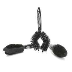 Kit De Brosses De Nettoyage XLC TO-CS02 (3 Pièces) - Nettoyant et Dégraissant pour Vélo