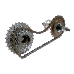 Kit Transmission Moyeu Arrière Central Pour Tricycle ARCADE - Compatible avec la plupart des tricycles