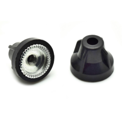 Maxxus Lot de 2 Écrous pour Axe à Serrage Rapide pour Roue de Vélo Vintage - Compatible avec Anciens Vélos