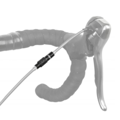 Promax Lot De 2 Embouts De Gaine De Dérailleur Vélo - Haute Qualité - Compatible Tous Vélos -Ventes de pièces de vélo lot de 2 embouts de gaine de derailleur velo 2