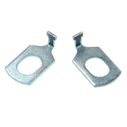 ATOO Lot de 2 Rondelles Sécurité à Ergot pour Roue Vélo VTT VTC - Compatible Vélo Vintage