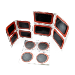 Lot de 12 Rustines Funecobikes pour Réparation de Chambre à Air - Haute Qualité