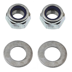 ARCADE Paire D'écrous Avec Rondelles Pour Arbre De Transmission Vélo Vintage - Compatible Anciens Vélos
