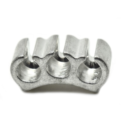 Funecobikes Passe Gaine Triple Alu à Souder Sur Cadre Vélo - BMX, Fixie, Customisation